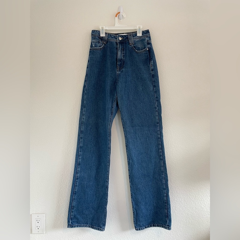 Zara wide leg jeans